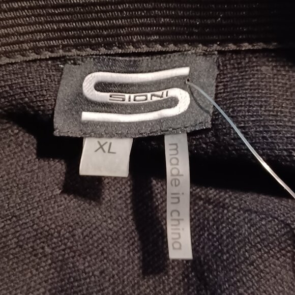 NWT Sioni Black Skirt with Grommets Size XL - Picture 3 of 5